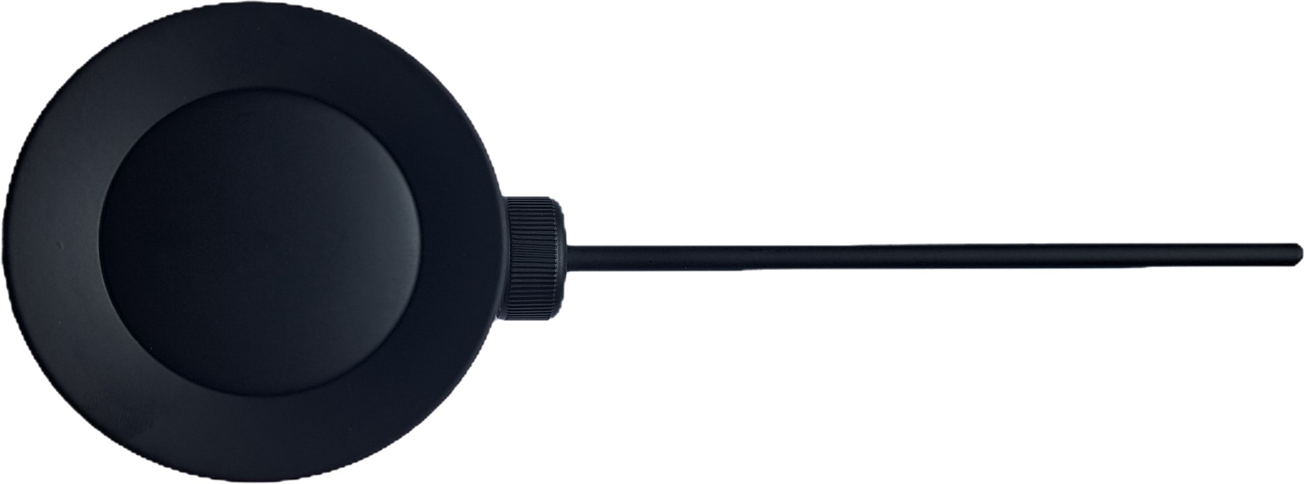 Ablaufgarnitur mit Exzenterstopfen und Stange 5/4", Messing schwarz matt *Achtung Pflegehinweise beachten!