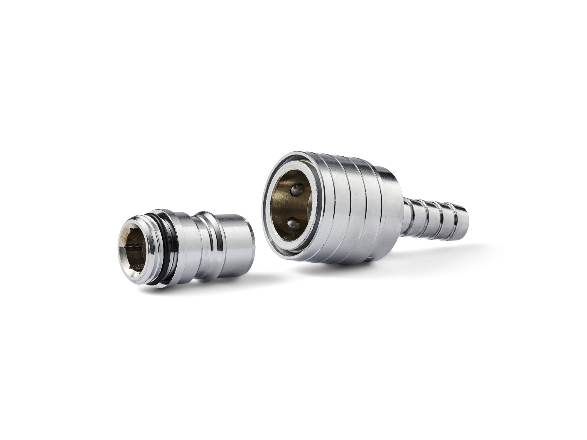 NITO Sicherheitskupplungs-Set Stecker 1/2"AG + Schlauchkuppl.3/4" 
