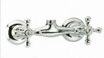 *KLASSIK Brausearmatur, Abgang oben 3/4"AG, S-Anschl."RK"u.Ros., bronze *ACHTUNG beigepackte Montage- und Pflegehinweise beachten