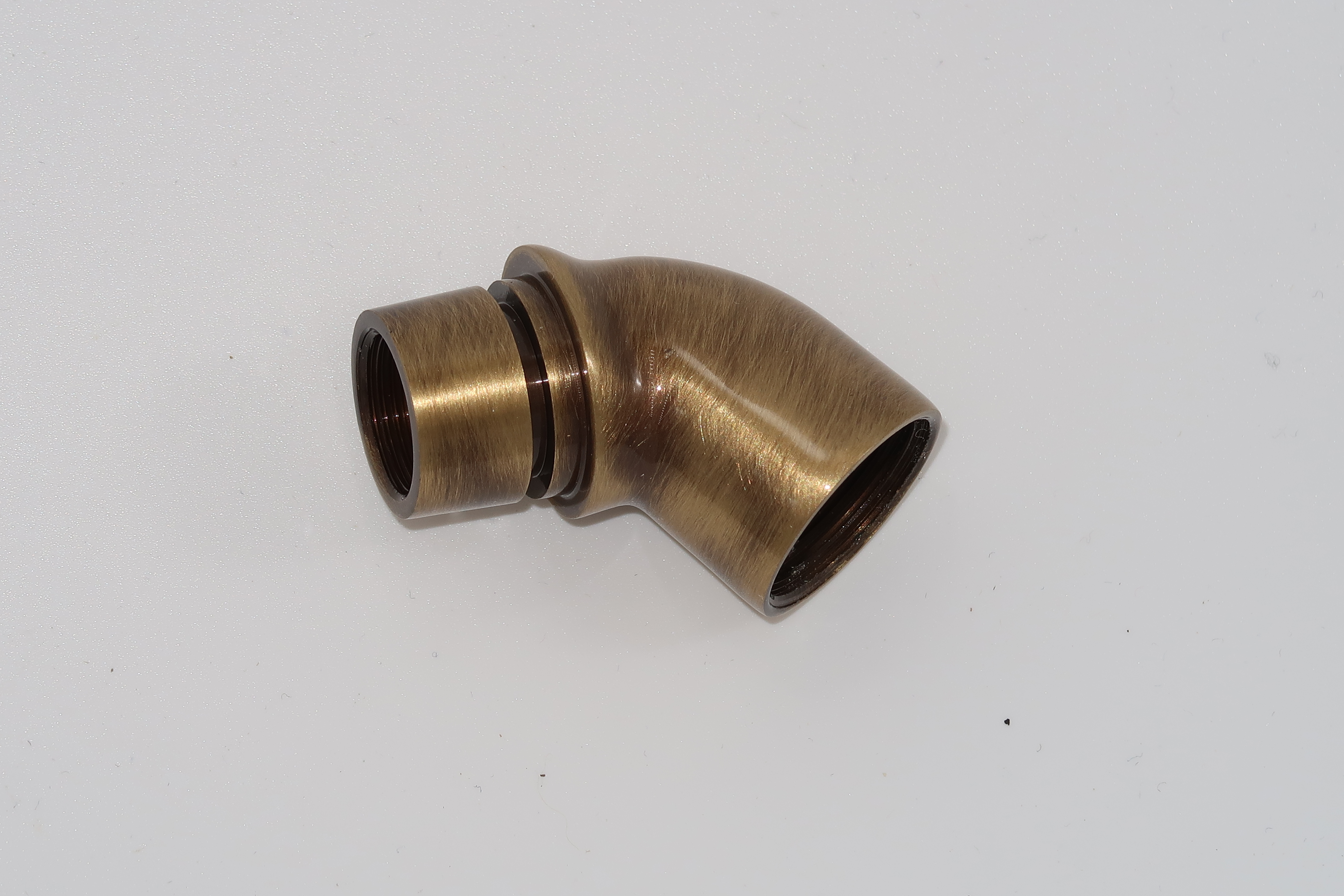 *Handbrause Winkelstück 1/2"IG x M15x1"IG, Messing bronziert *ACHTUNG beigepackte Pflegehinweise beachten