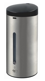 Desinfektionsmittelspender Wandmodell Sensor, inkl.6xAA-Batt., ES-Optik, 650ml 