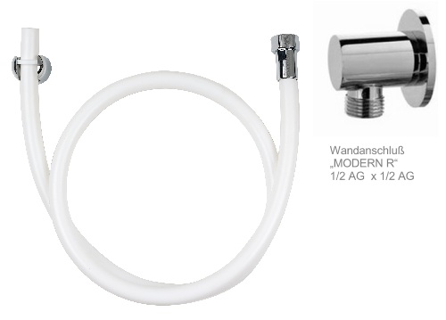 1/2" Kneipp/Sauna-Grn. "Neu" L=150cm 1/2"AG, inkl.WA-Modern u. Halterung 