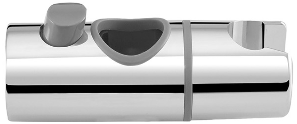 Konusgleiter mit Drücker, d=21mm ABS chrom 