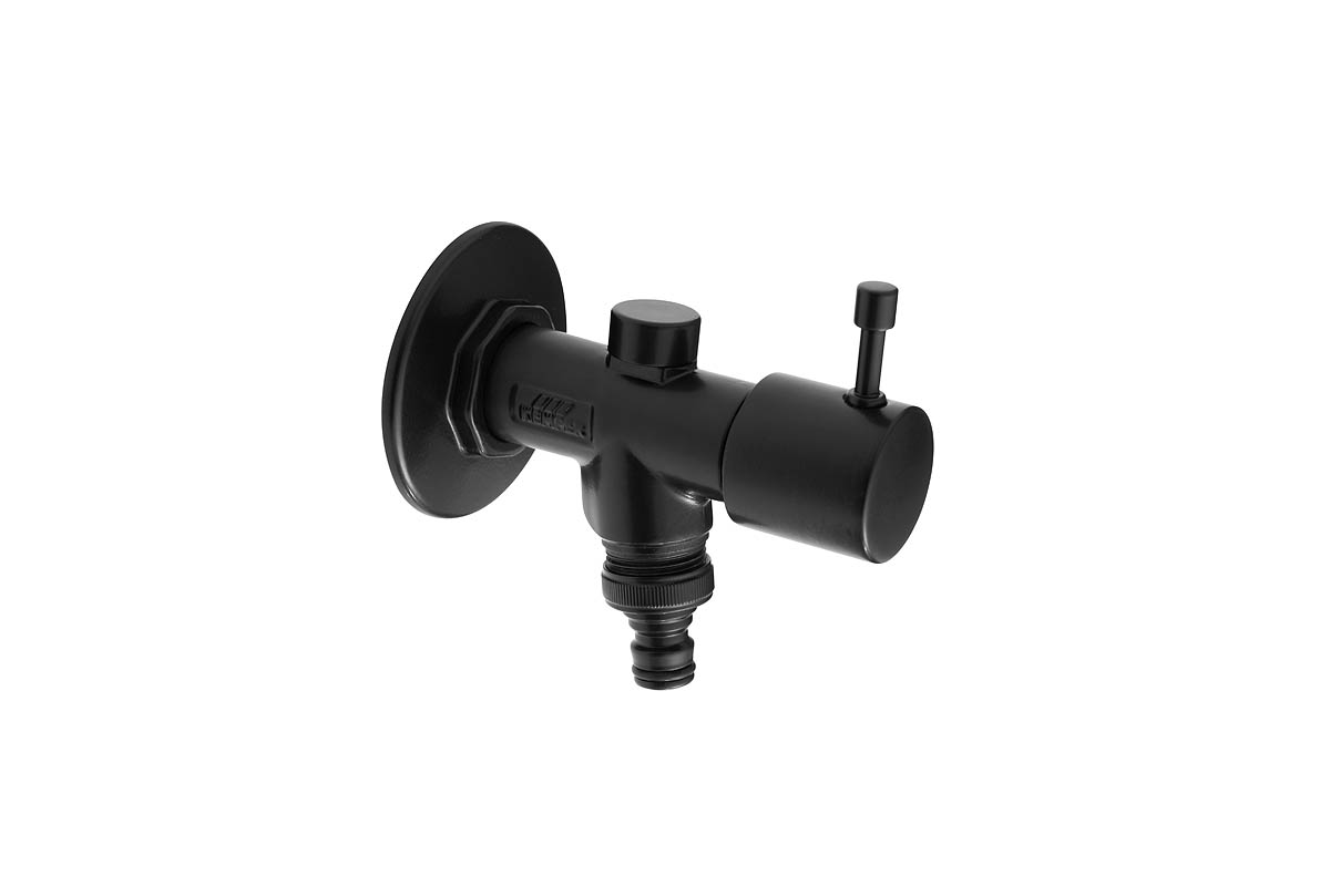 *Kemper Frosti Plus XL 1/2" schwarz-matt DESIGN-Ausführung, 260-530mm *ACHTUNG beigepackte Pflegehinweise beachten