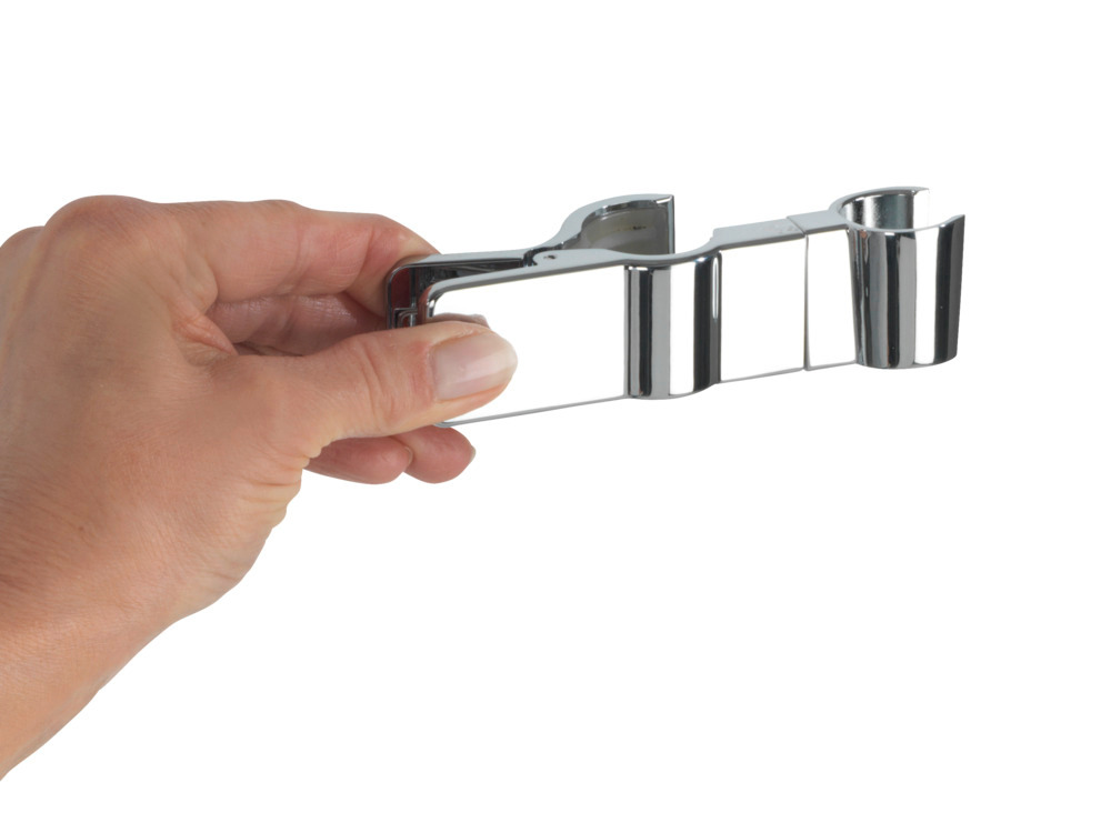 Spezial Konusgleiter Clip, zum Klemmen, 19-25mm Metall verchromt 