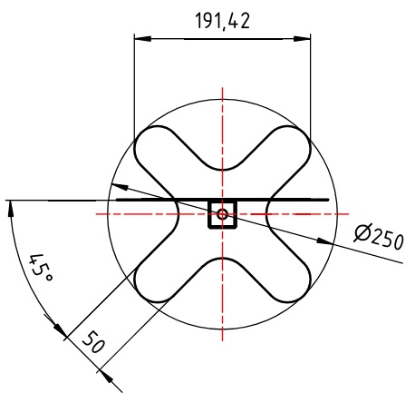 Tischständer für Desinfektionsmittelspender 71-4200+40-4286 H=65cm, m.Hinweisschild, Edelstahl 