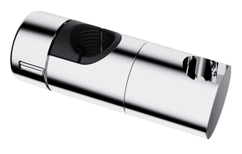 Spezial Konusgleiter, d=24-25mm Kunststoff verchromt 