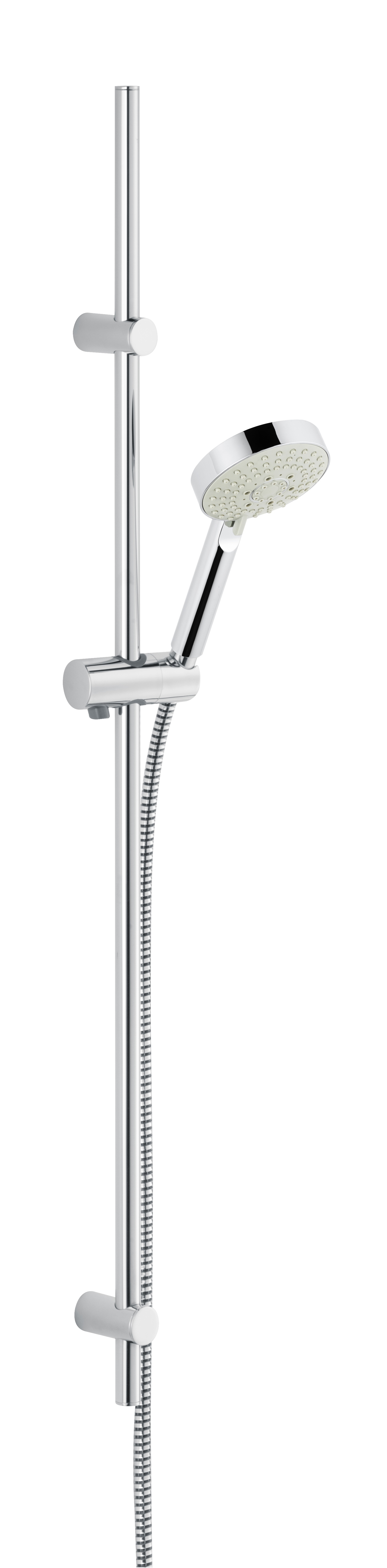 Std. Brausegarnitur 900mm, vario, chrom Handbr.5-fach, BS=150cm, inkl.Gleiter 