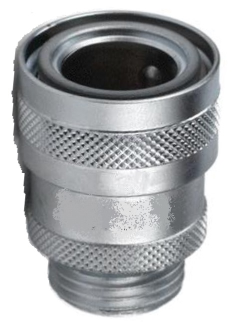 Auslauf-Adapter-Kupplung 1/2"AG Messing verchromt 