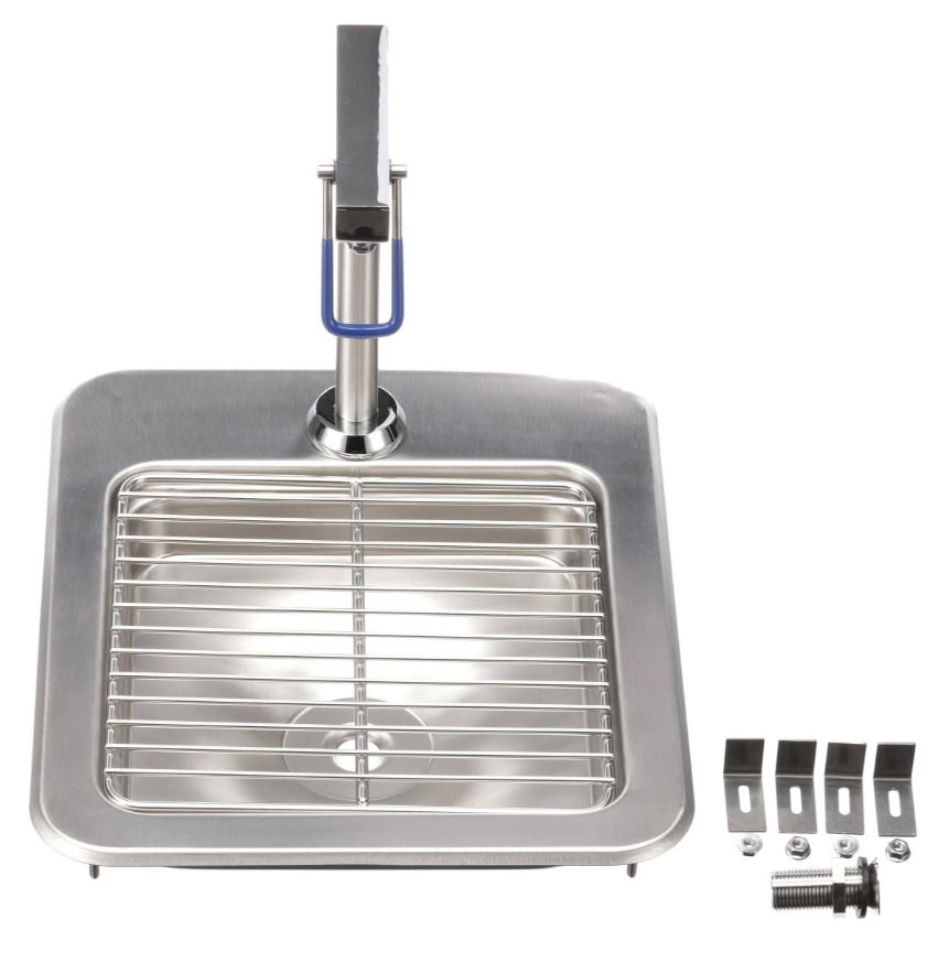 Edelstahl Wasserstation kompl. mit Glasfüller 