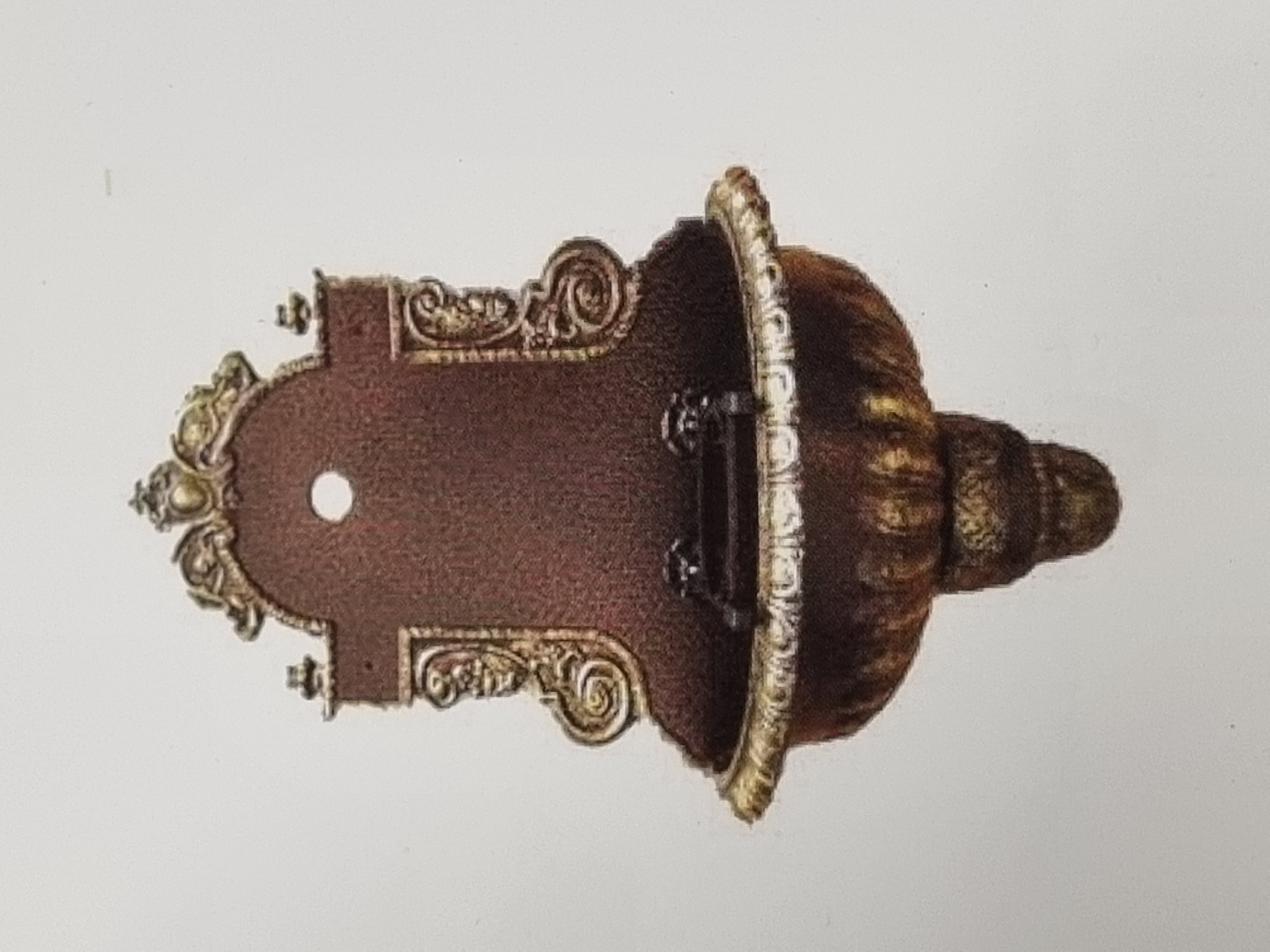 *Wandbrunnen Bassena "Alt Wien" groß braun/gold, m.Rost, Sifonabd., AnschlBg *Beschaffungswaren sind von einer Retourgabe ausgeschlossen!