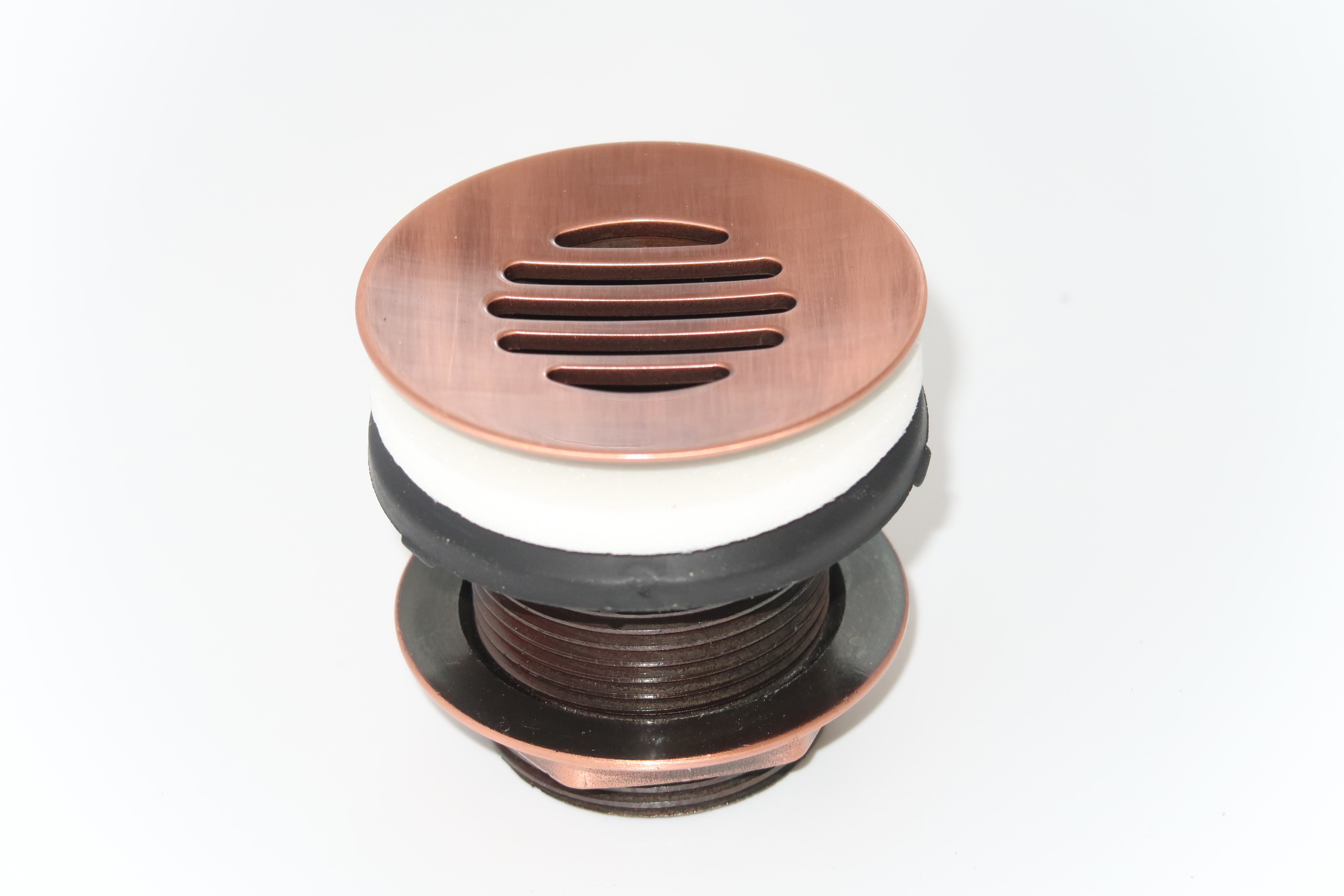 *Schaftventil m.Siebschlitz oh.ÜL, Messing kupfer 5/4", 10-45mm, inkl.Flanschmutter *Achtung Pflegehinweise beachten!