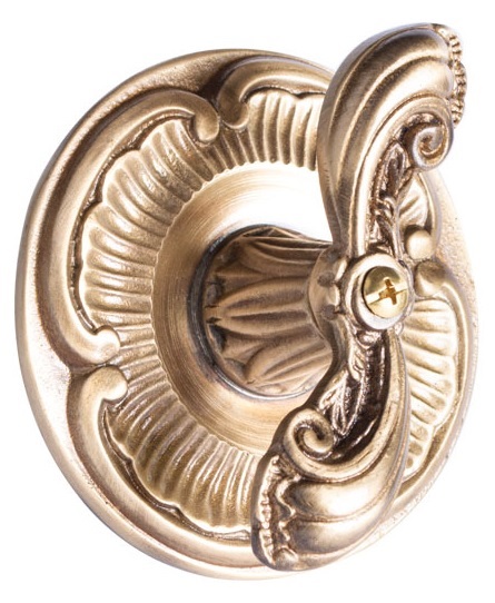 *UP-Brunnenabsperrventil m.Zierrosette D=10cm, Ziergriff 3/4"IGx3/4"IG, Tiefe:5,5cm, Ms bronziert *Achtung Pflegehinweise beachten!