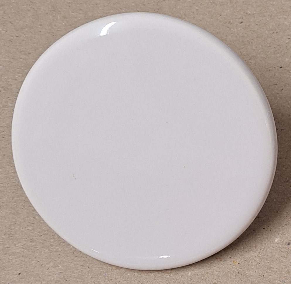 Laufen Ventilabdeckung SaphirKeramik rund nicht verschließbar weiß H8983060000001