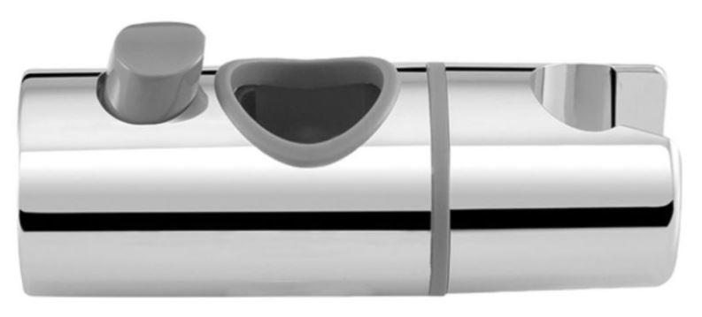 Konusgleiter mit Drücker, d=25mm ABS chrom 