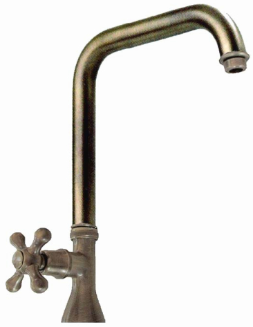 *Tischstandventil "Classico" 1/2"AG, Messing bronziert *Achtung Pflegehinweise beachten!