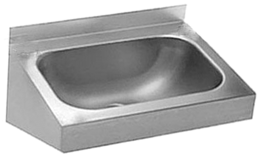 Edelstahl Gewerbebecken "Top" 400x320mm 