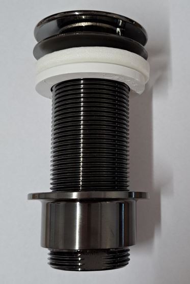 *Schaftventil mit Permanentstopfen o.ÜL Schaftlänge 100mm, Ms GUNMETALL *Achtung Pflegehinweise beachten!