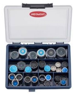 Neoperl Strahlregler Box 26-tlg. für Standard und Design Armaturen 01994897