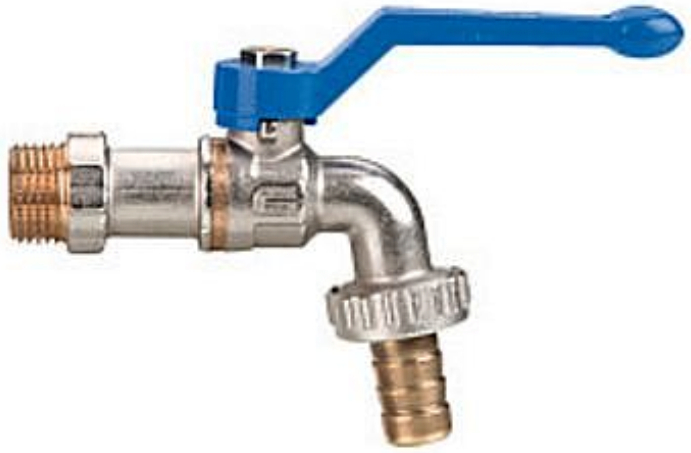 Auslauf Kugelhahn - TVO konform 1/2"x3/4"AG 