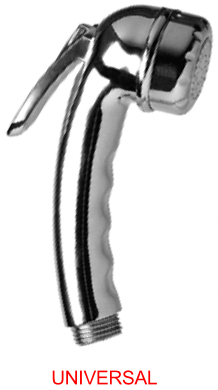 *Handbrause "ARABIC" selbstschliessend 1/2"AG, ABS chrom *ACHTUNG Beipackzettel beachten