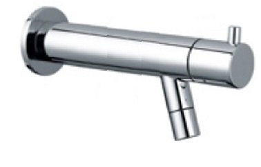 DESIGN Auslaufventil aus Messing 1/2"AG, verlängerte Ausführung +140mm 